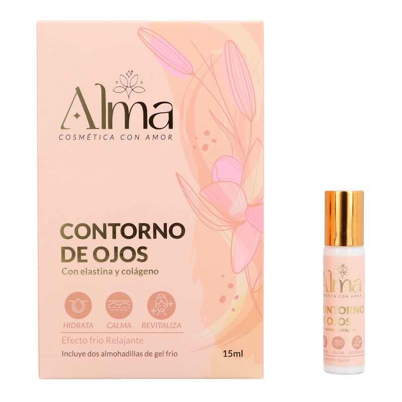 Contorno de Ojos con Elastina y Colágeno - Alma Cosmetics