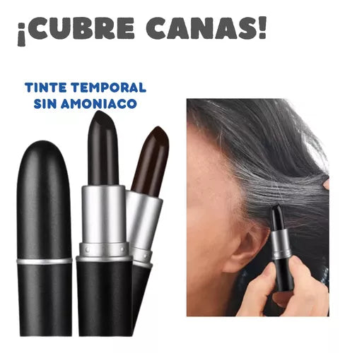 Lápiz Tinte Cubre Canas Instantaneo