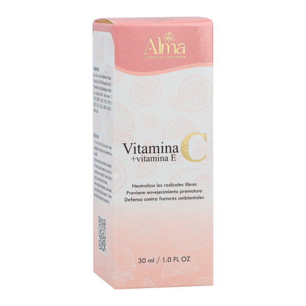 Suero/Sérum Antiedad de Vitamina C + Vitamina E - Alma Cosmetics
