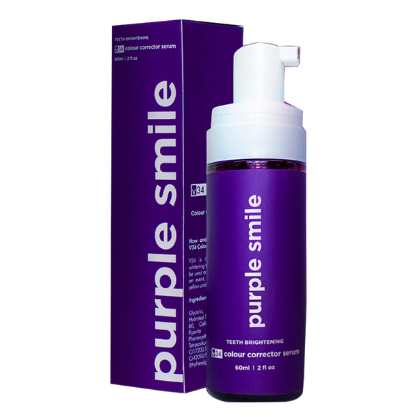 Espuma Blanqueadora Dental - Purple Smile