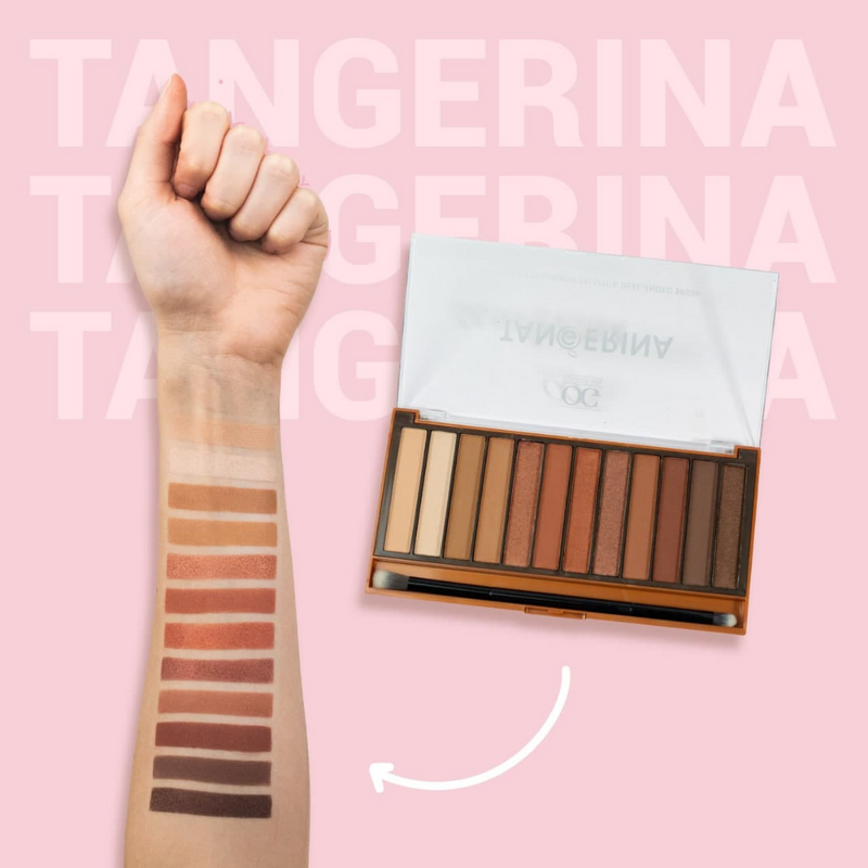 Paleta de Sombras Tangerina - Tienda Ellas: Maquillaje y Cosméticos